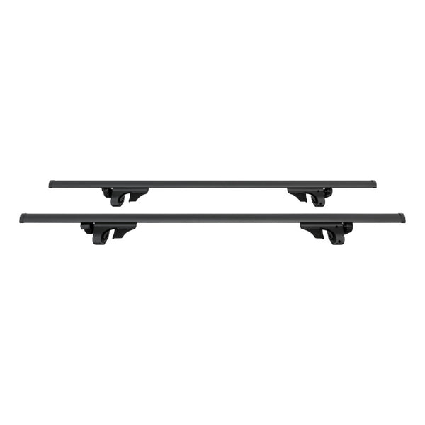 Curt 53-3/8in Aluminum Universal Roof Rack Crossbars