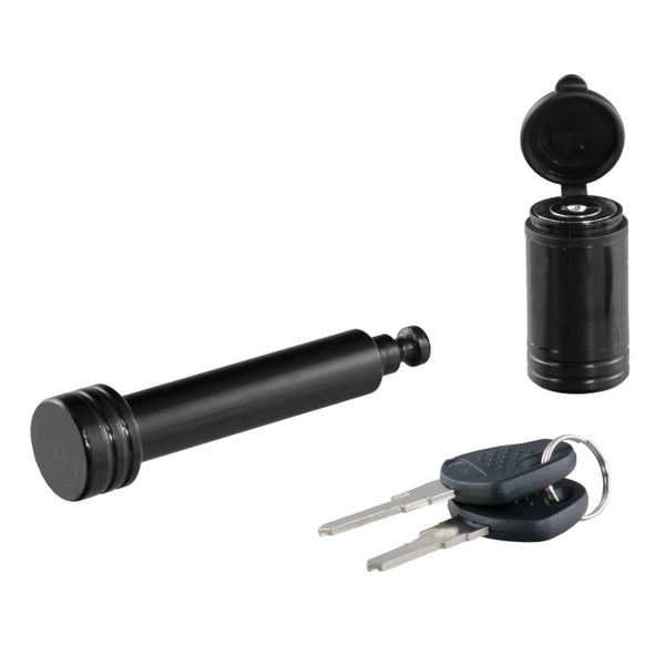 Curt 5/8in Hitch Lock (2in Receiver Barbell Black)